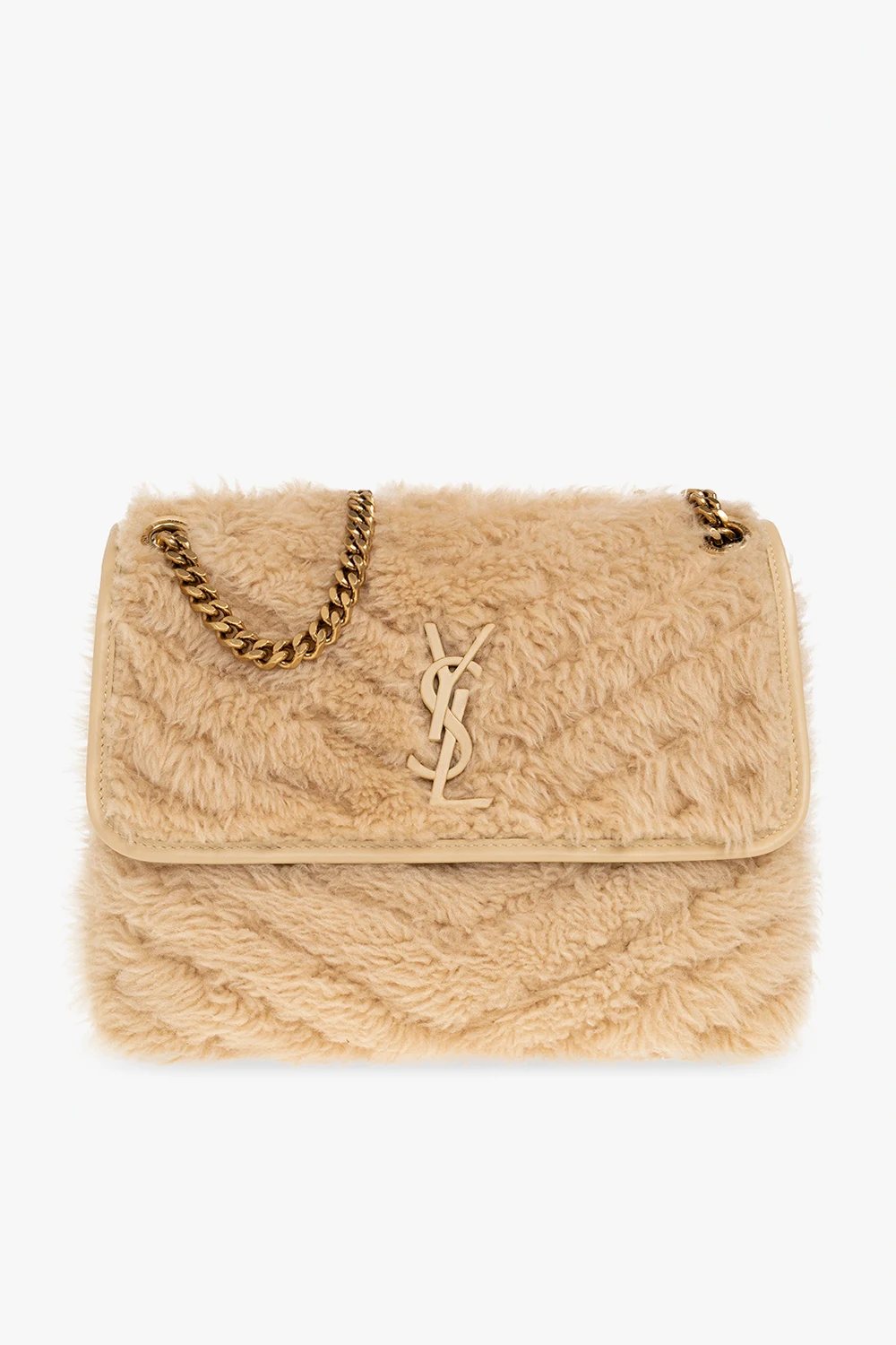 ‘Niki Medium’ fur shoulder bag