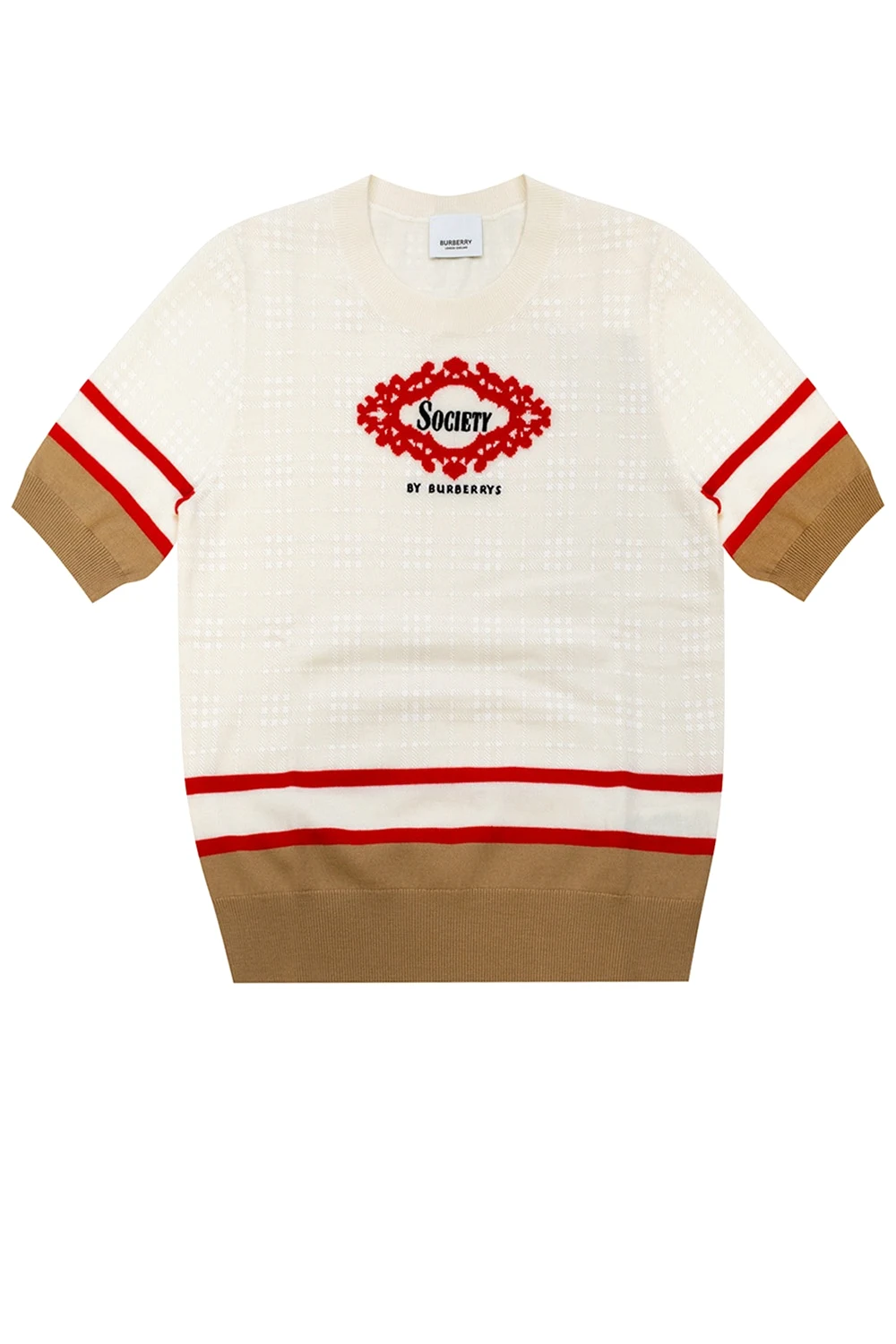 Short-sleeved sweater