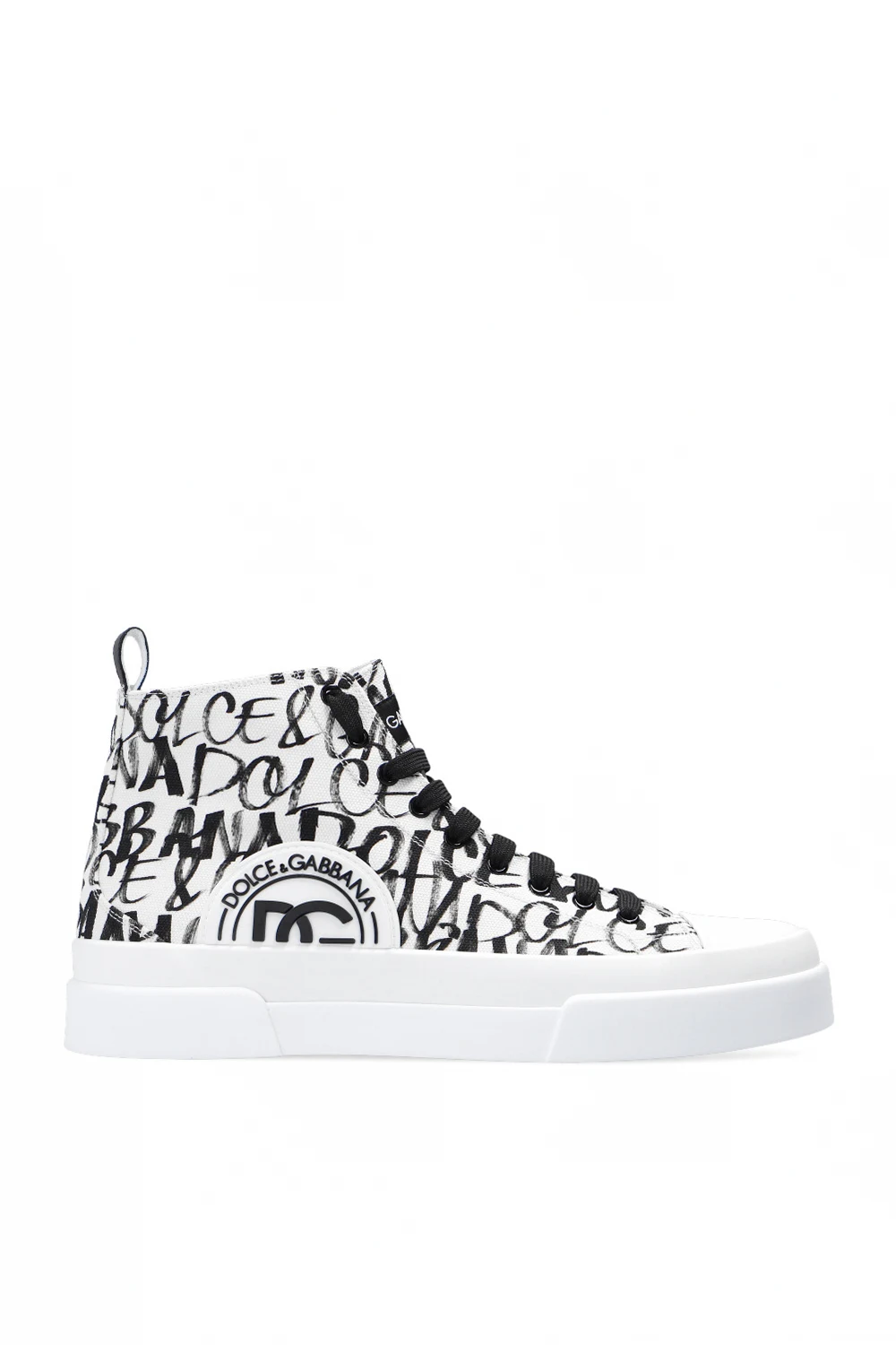 WHITE ‘Portofino’ high-top sneakers