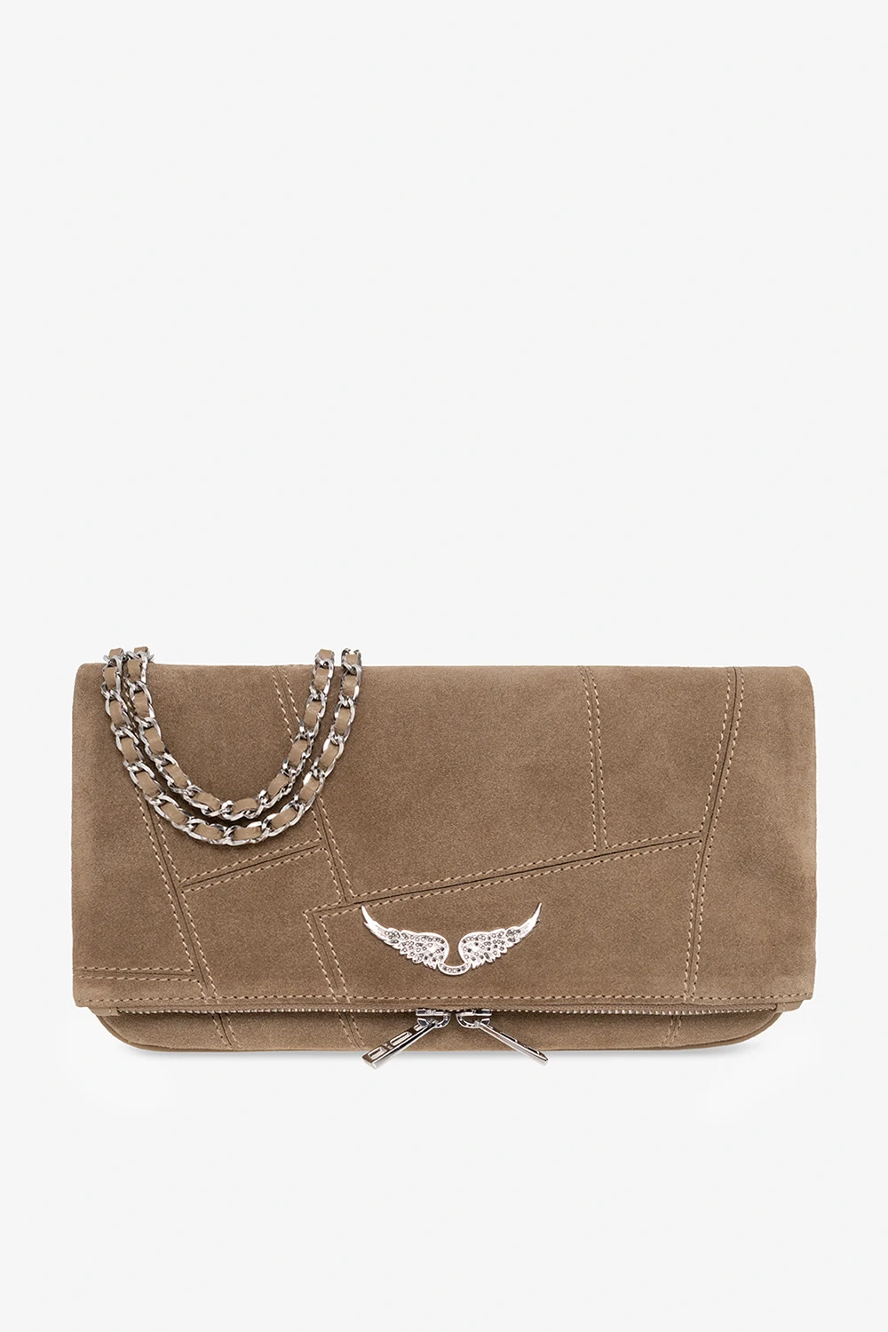 Shoulder bag with logo