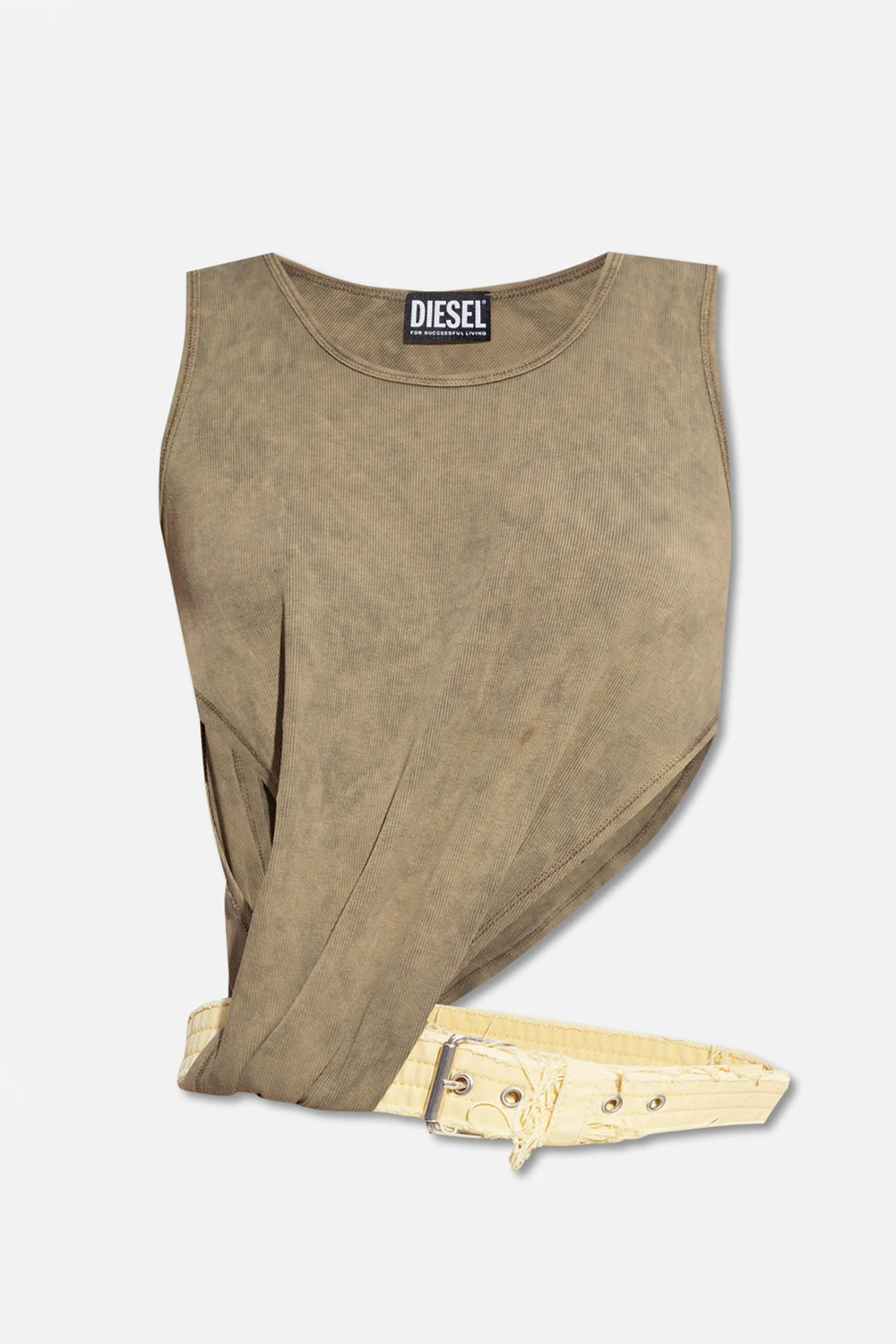 GREEN ‘T-ILMY’ belted top