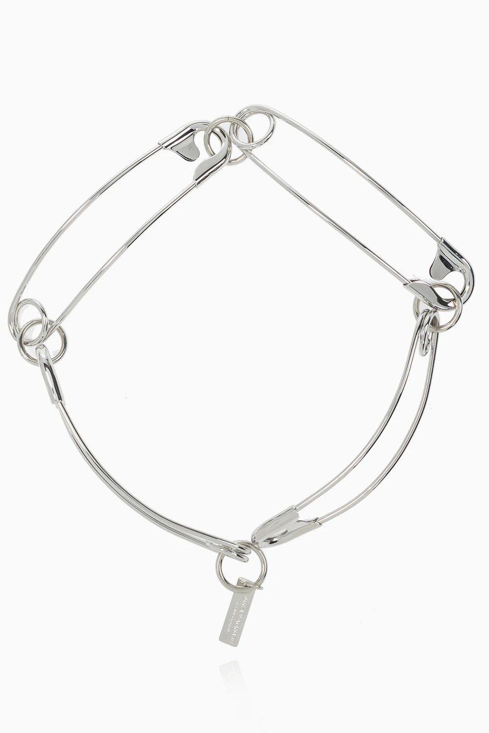 SILVER Choker with charm