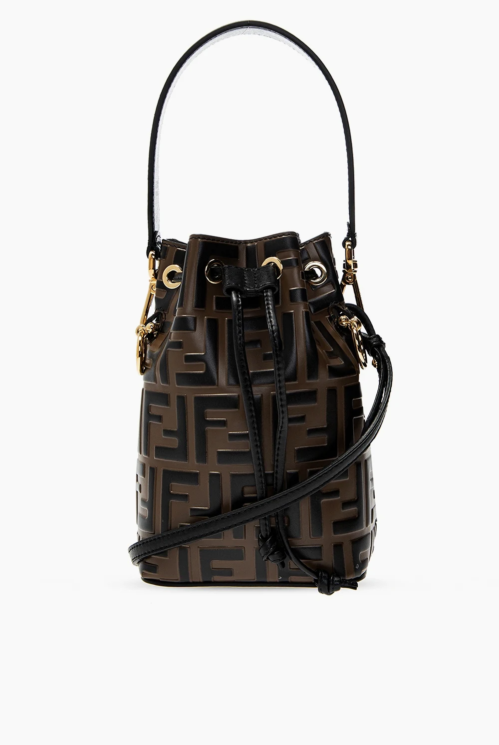 Shoulder bag with logo