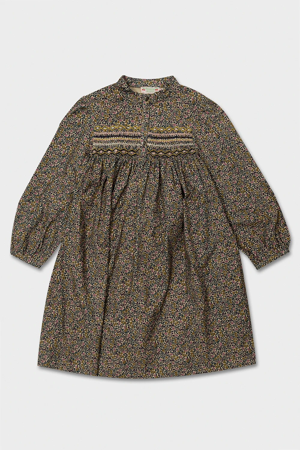 MULTICOLOUR Dress with floral motif