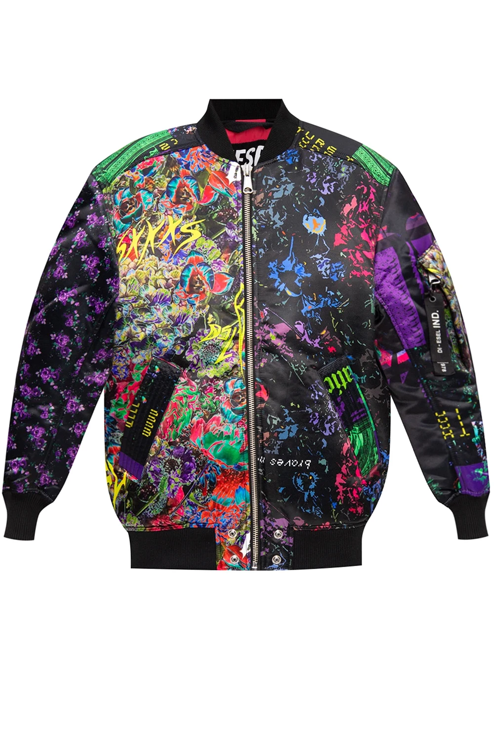 MULTICOLOUR Patterned bomber jacket