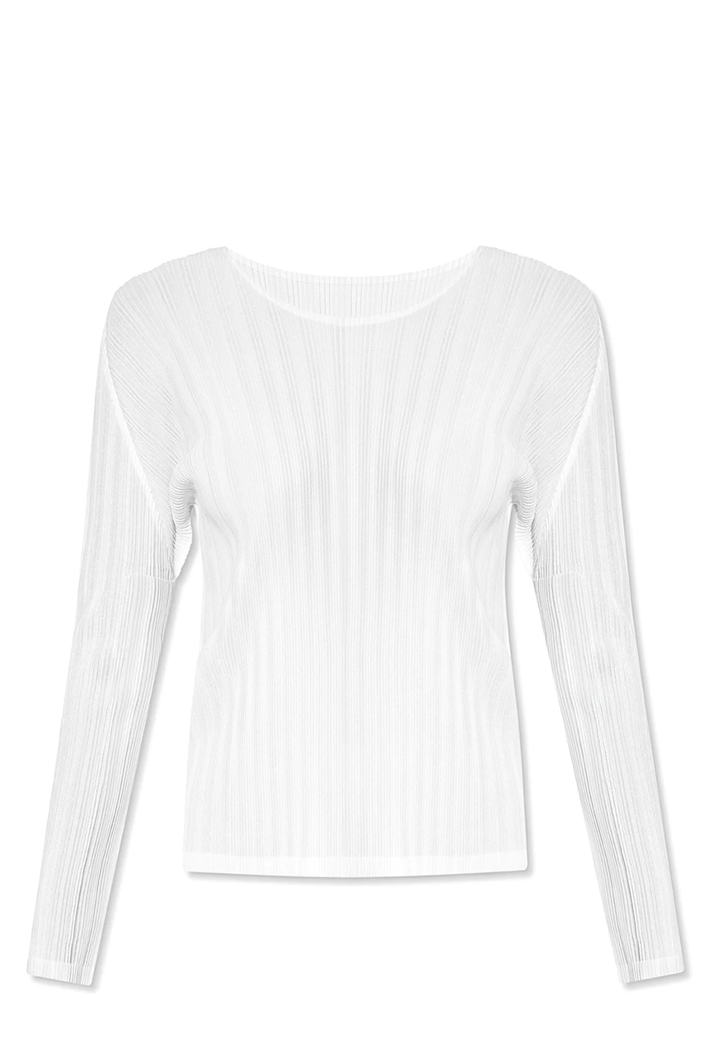 Plisowany top