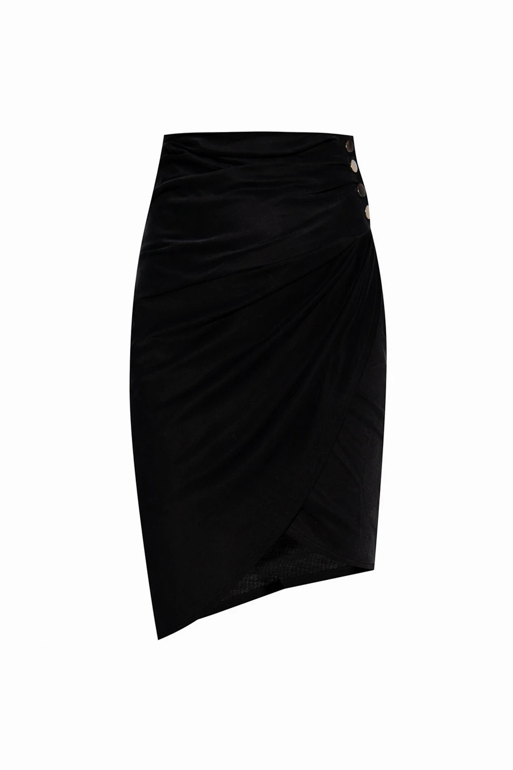 BLACK Wrap skirt