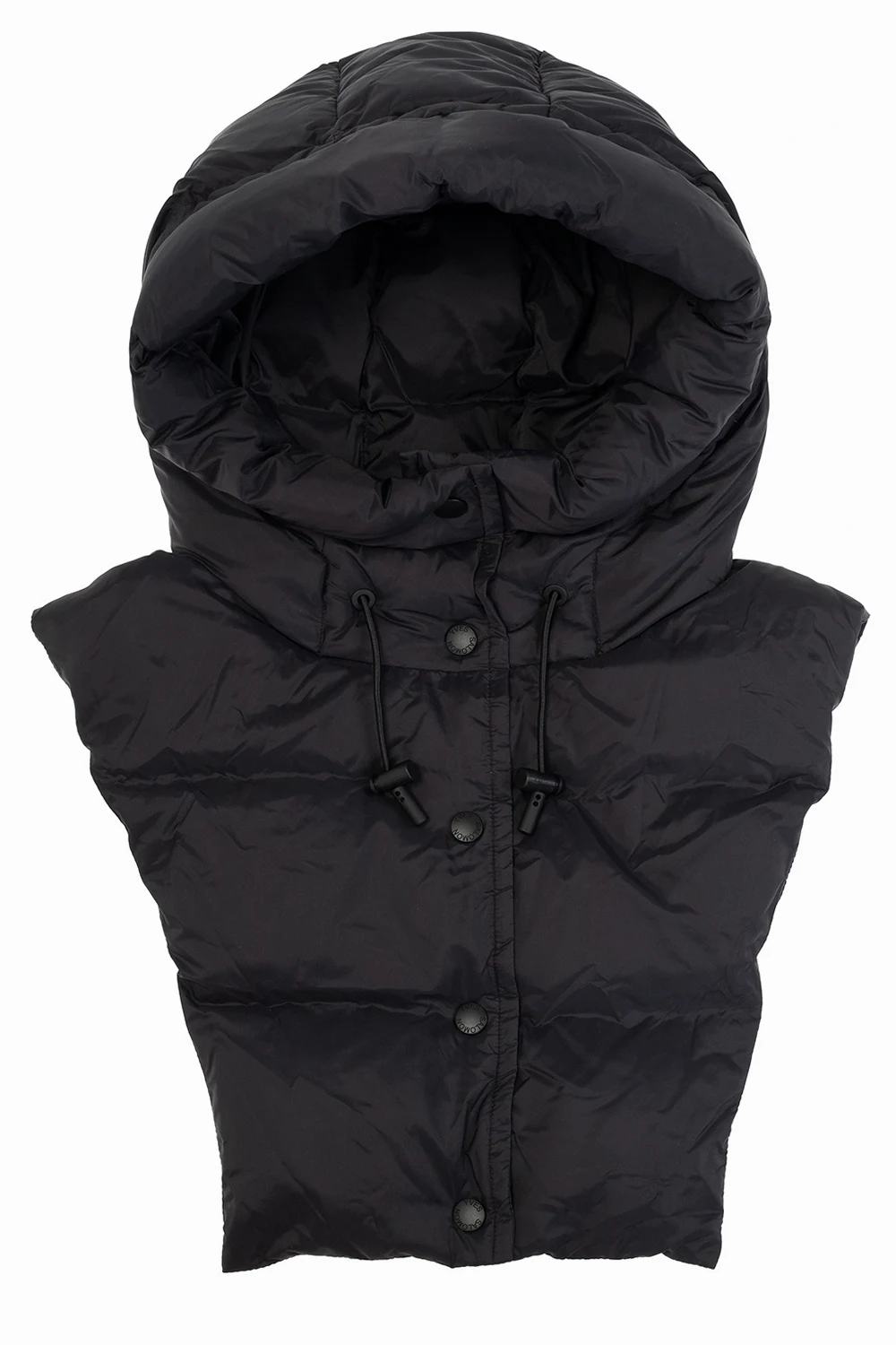 Hooded down collar