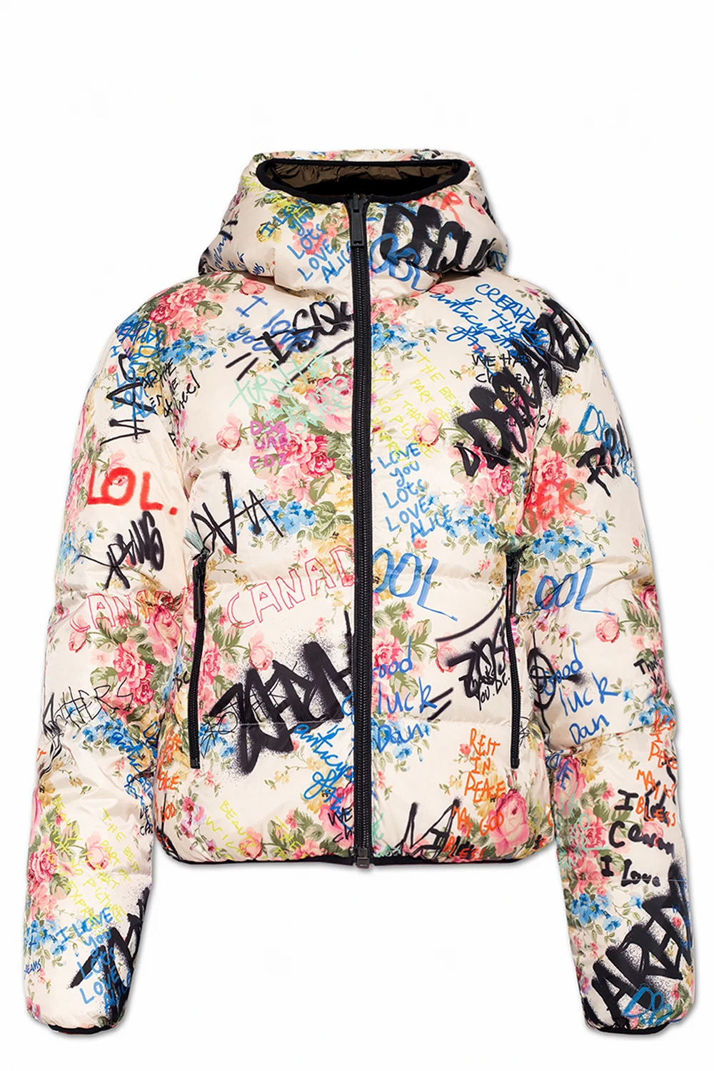 'Granny's Flower’ quilted jacket