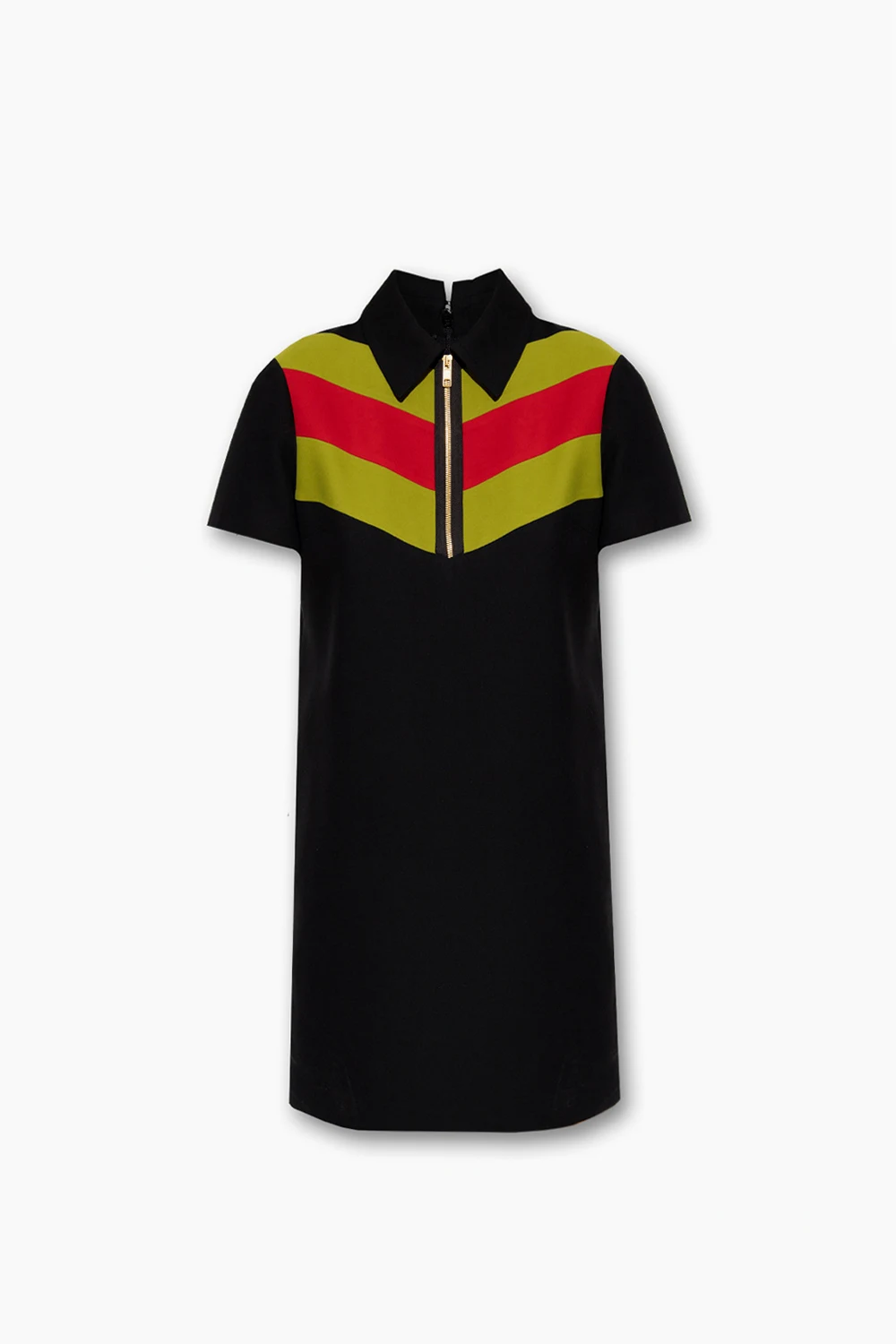 Sukienka z kołnierzem polo