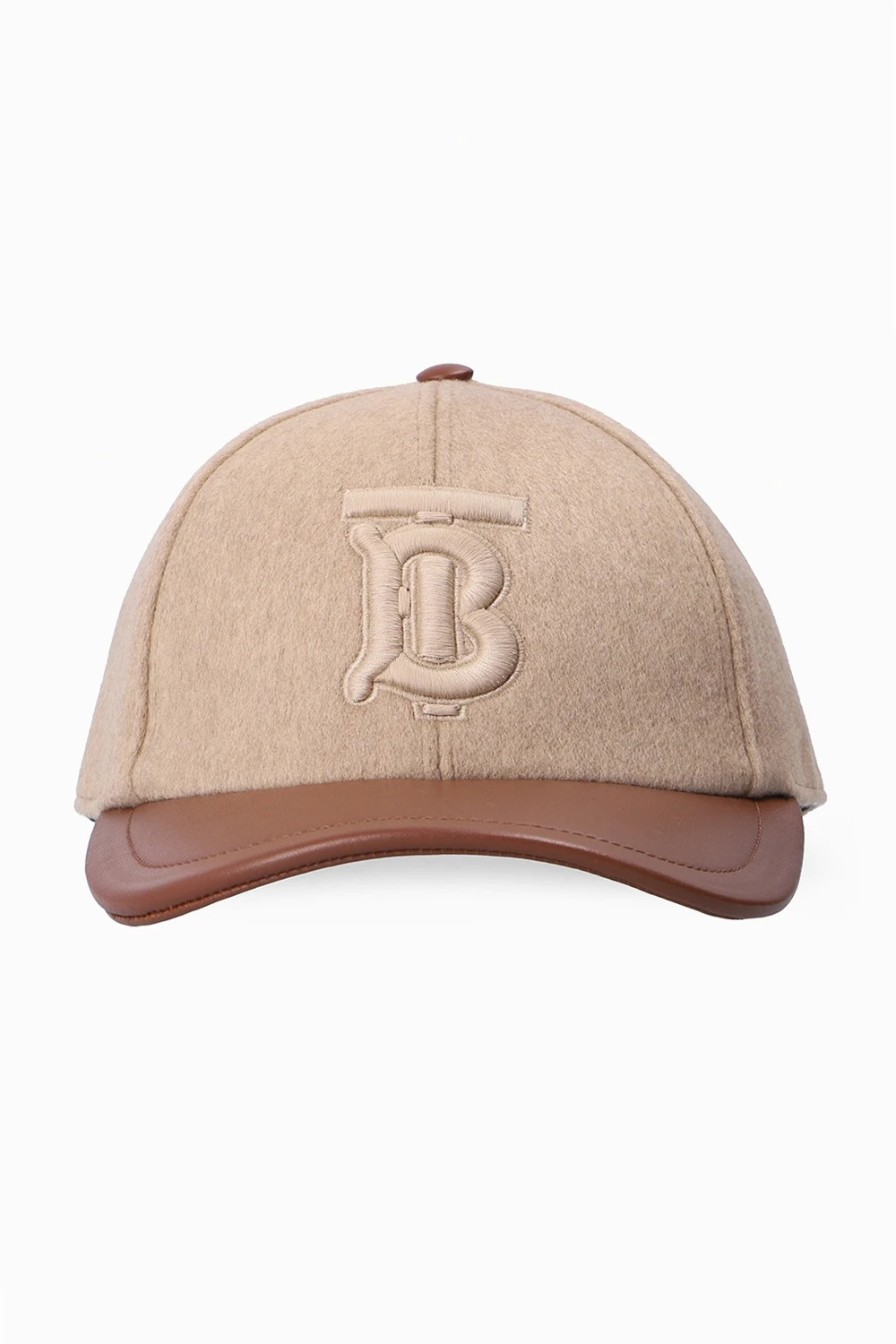 Baseball cap with monogram