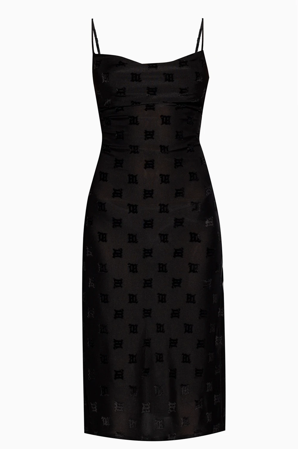 ‘Velour Monogram’ dress