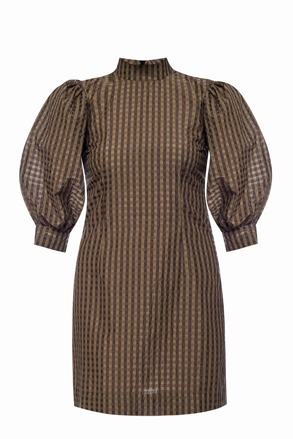 Checked dress