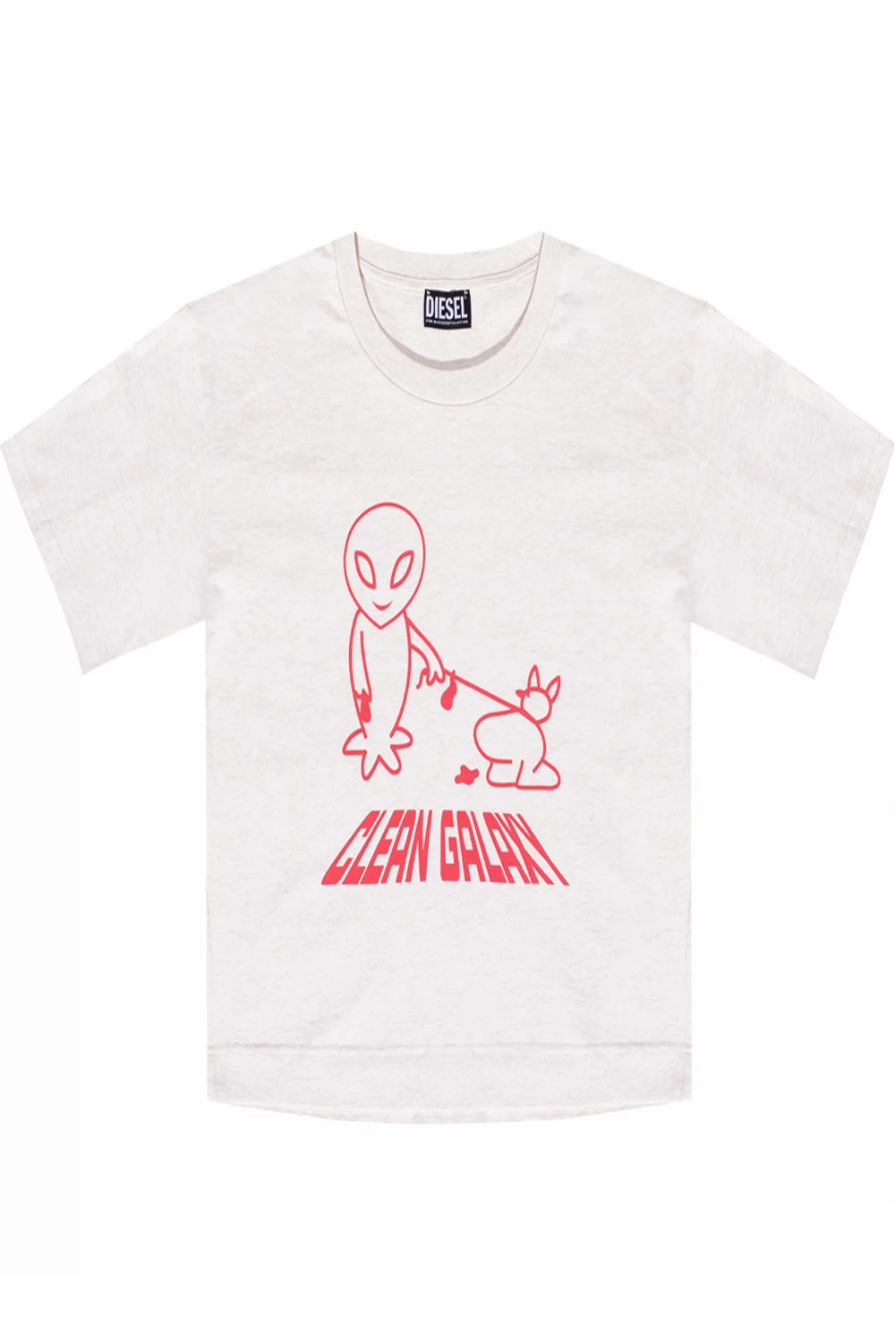 beige Oversize T-shirt