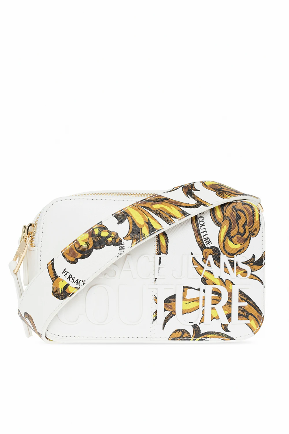 WHITE Barocco shoulder bag