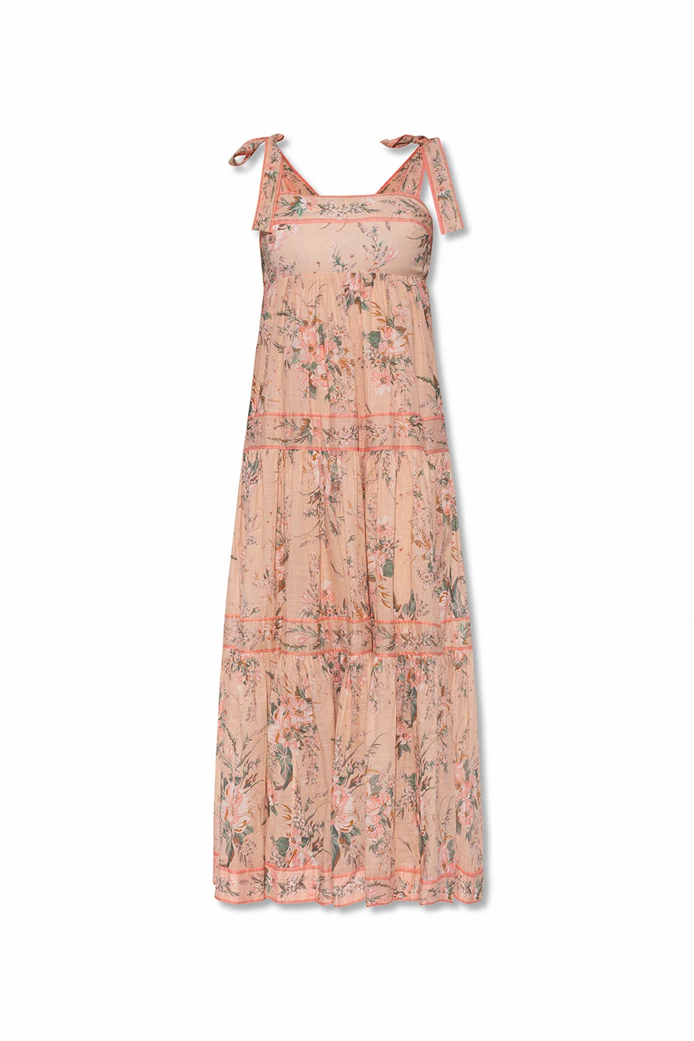 Dress with floral motif