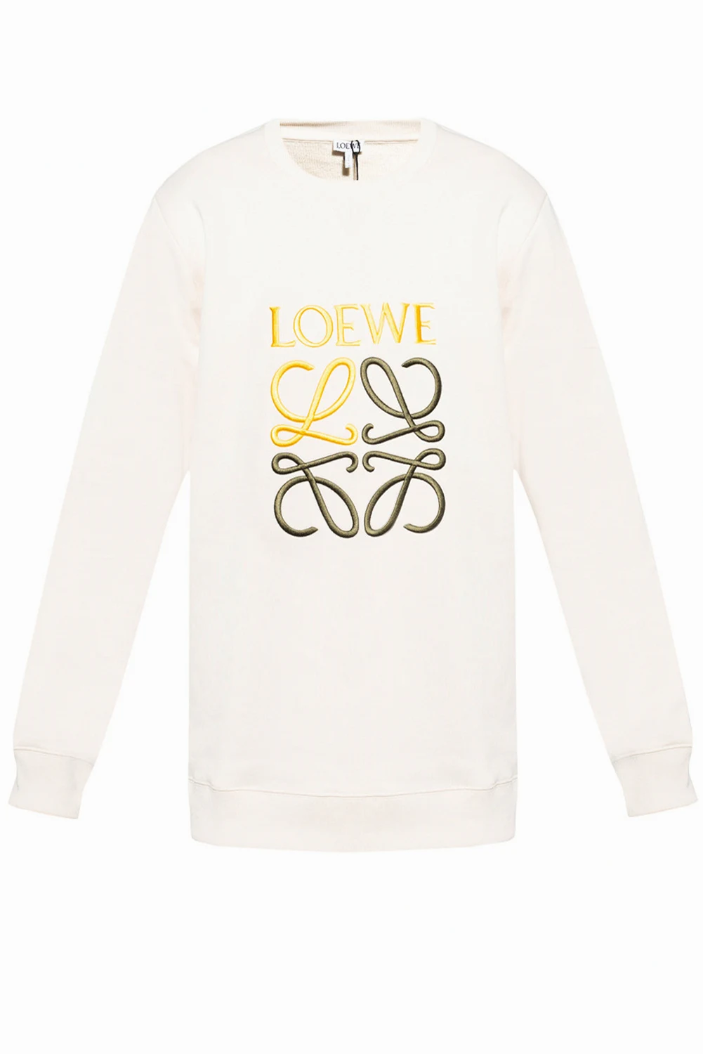 cream Sweatshirt with logo
