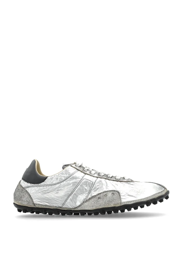 SILBER Sportschuhe mit Metallic-Finish