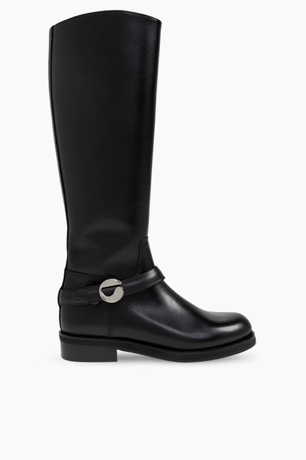 SCHWARZ Lederstiefel