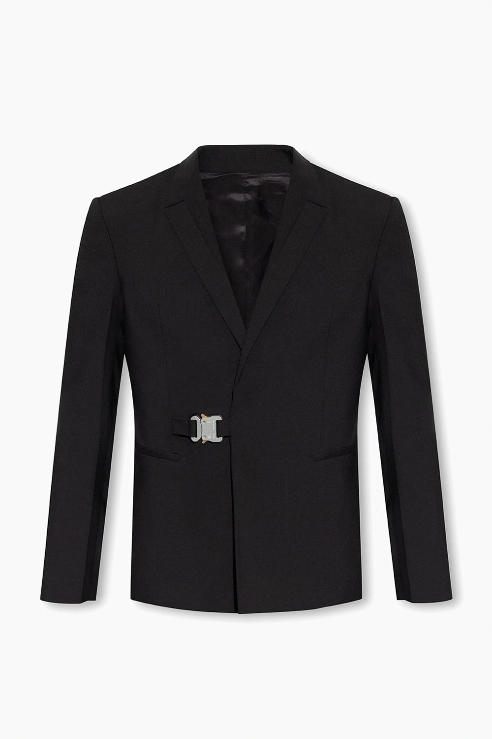 BLACK Blazer with rollercoaster buckle