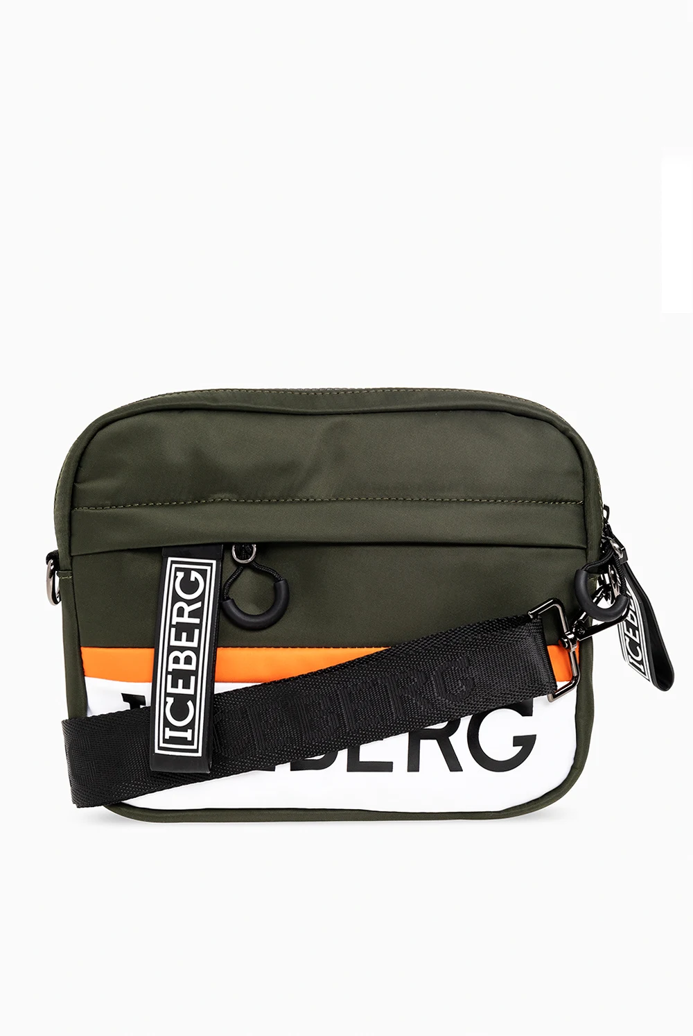 GREEN Shoulder bag with logo