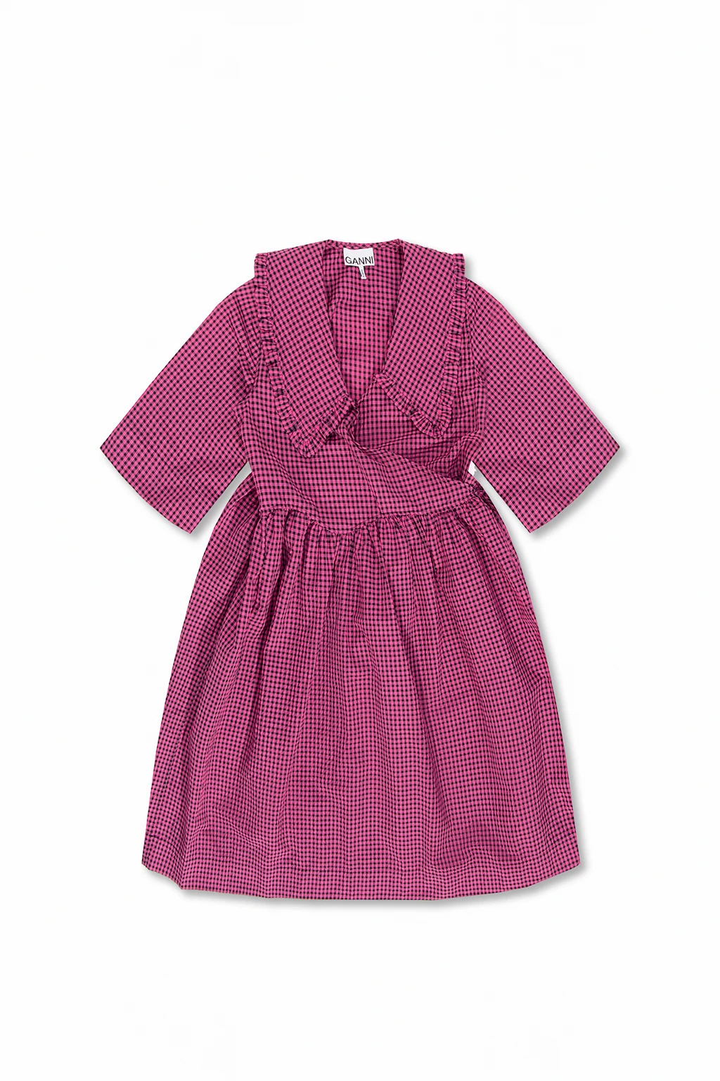 Checked dress