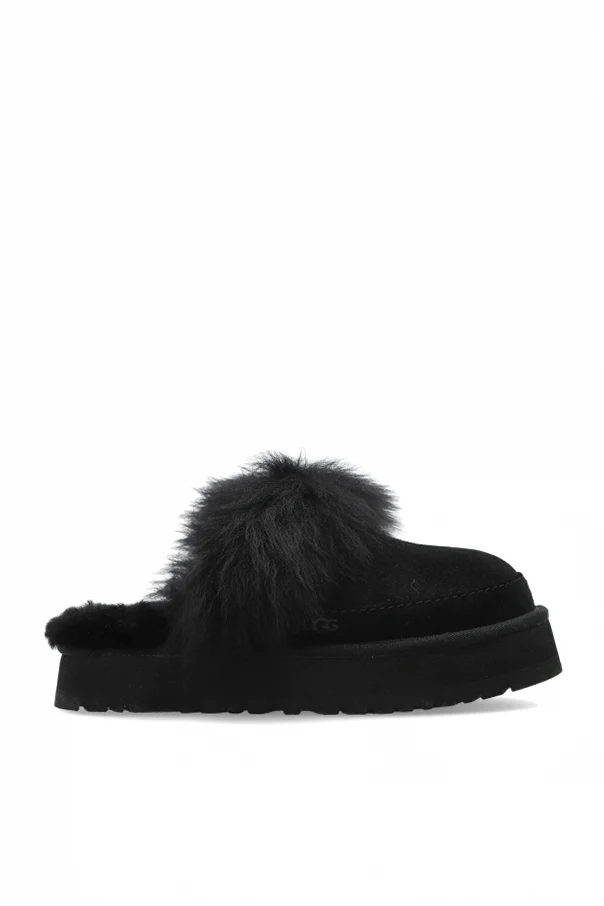 SCHWARZ Pantoletten „W DISQUETTE CHALET“ mit Plateau