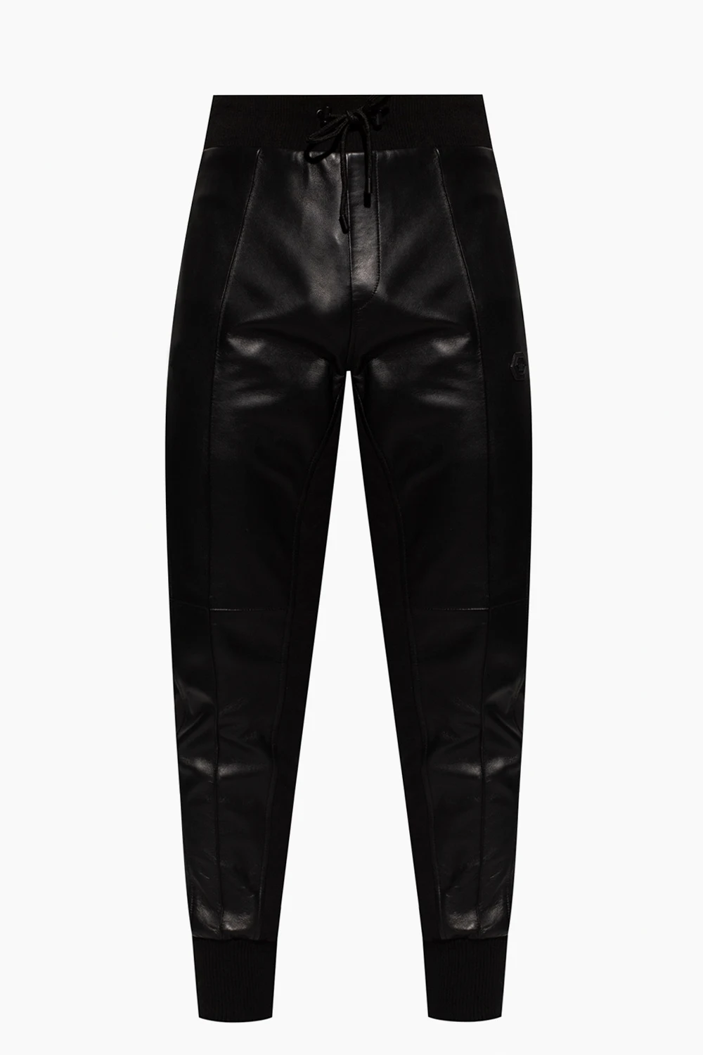 BLACK Leather trousers
