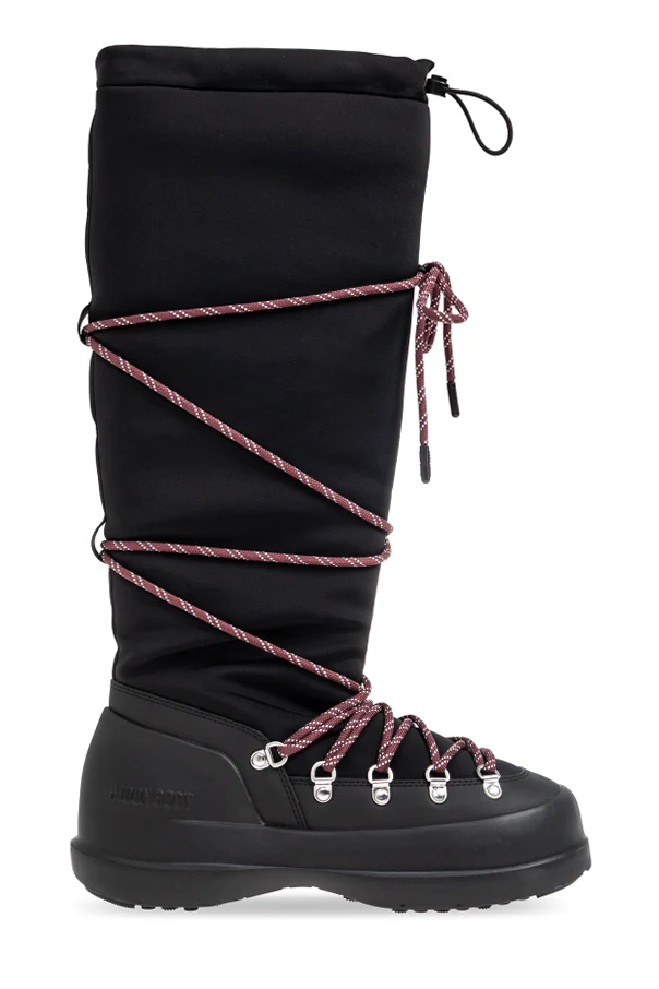 CZARNY Śniegowce `MB LUNA BOOT EXTRA`