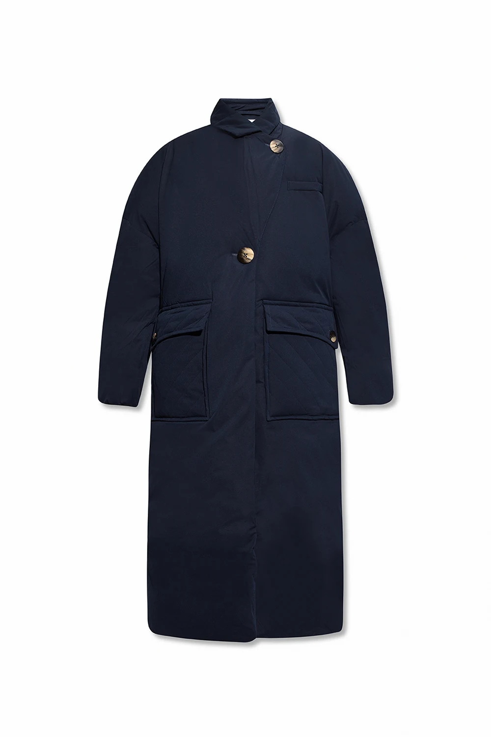 Coat with notch lapels