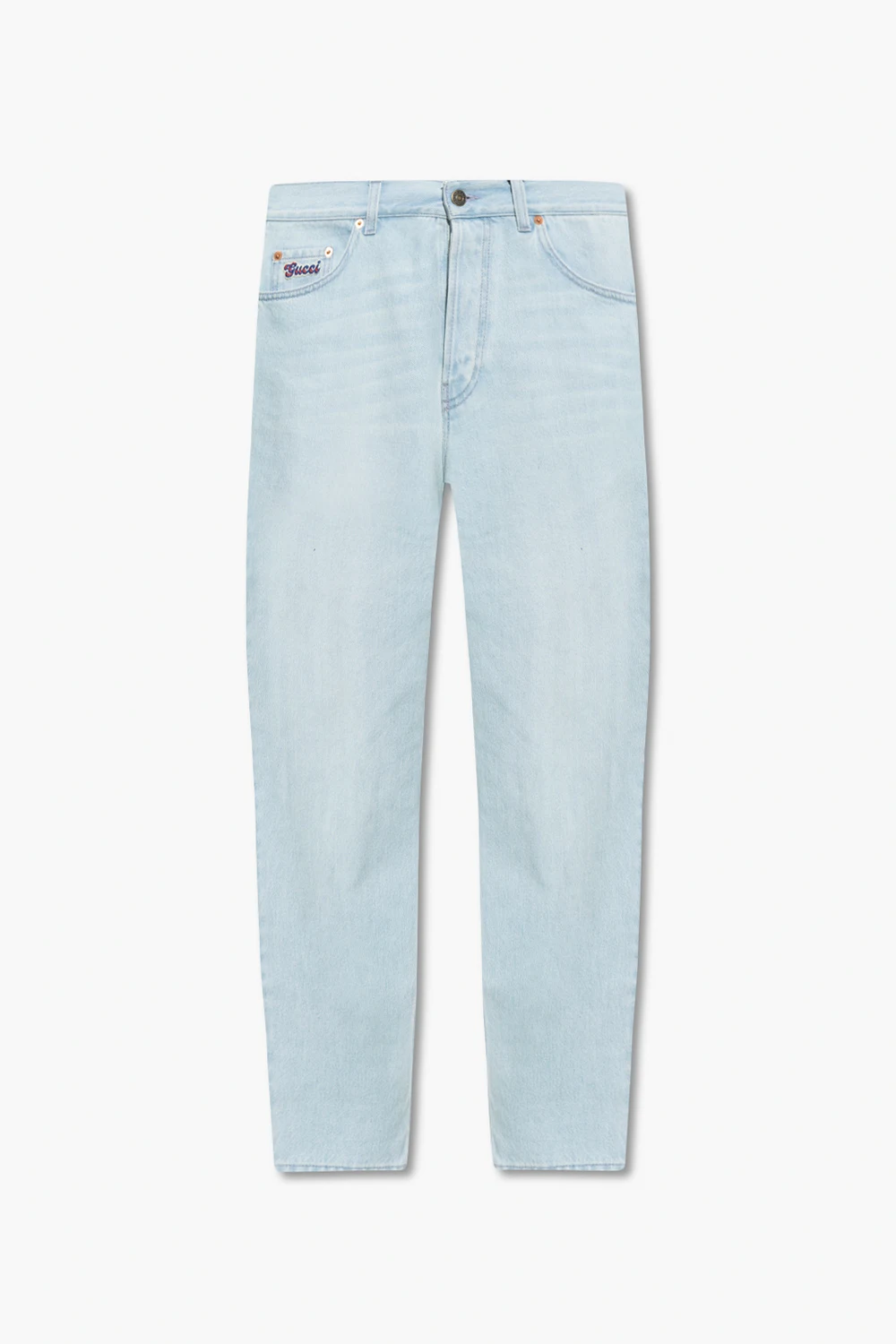 Jeans with logo
