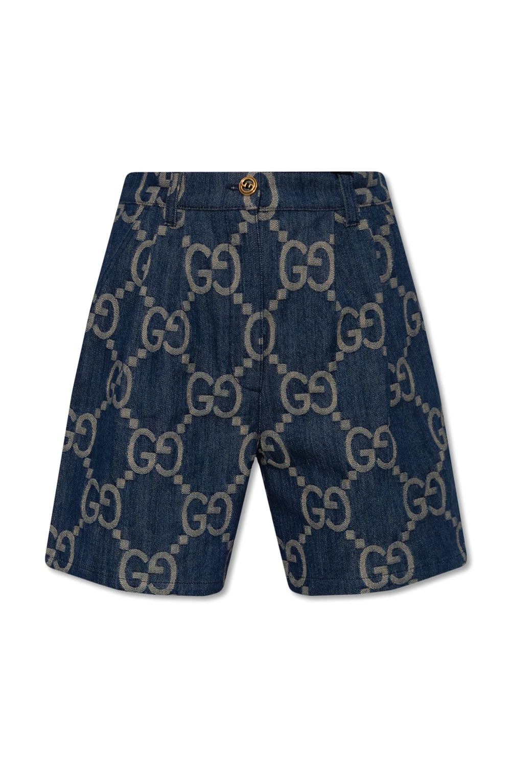 Jeansowe szorty z monogramem