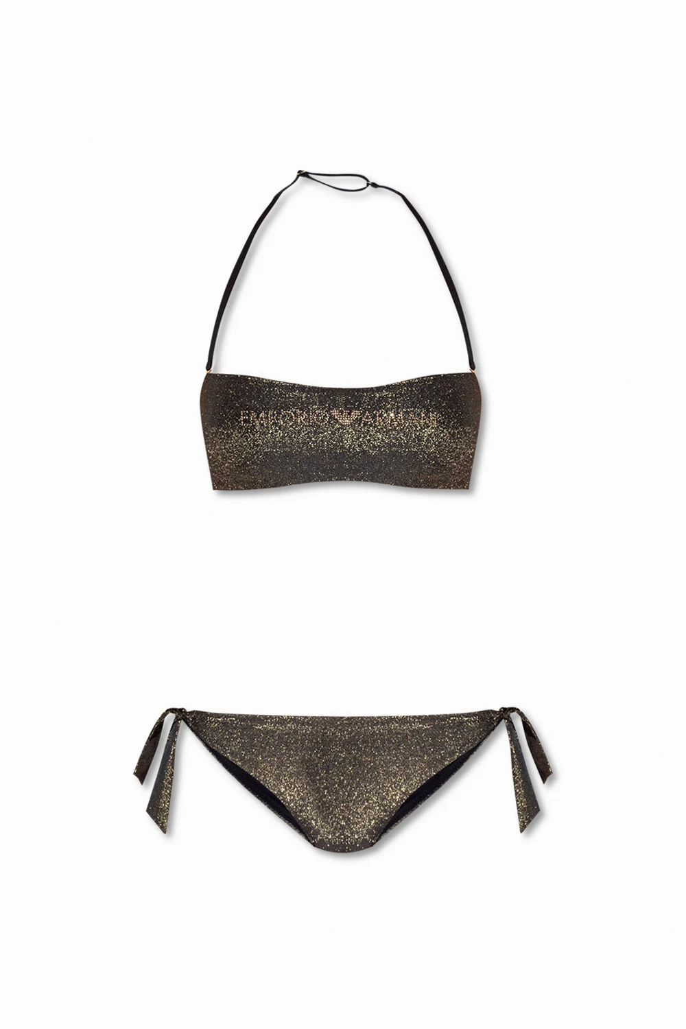 BLACK Two-piece swimsuit