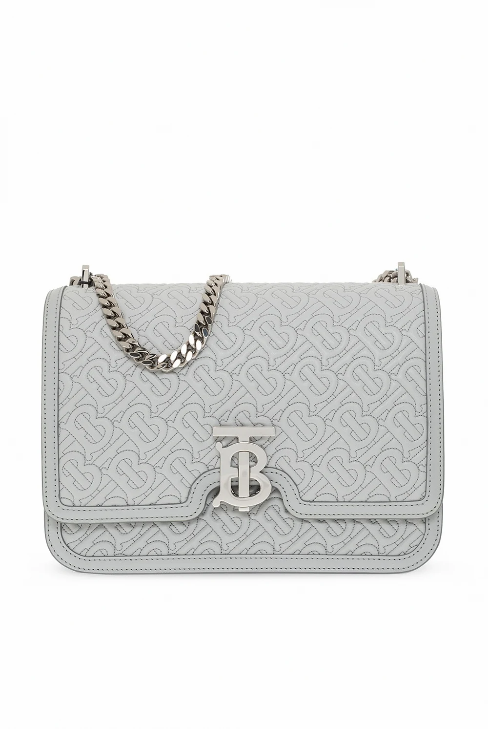 GREY ‘TB’ shoulder bag