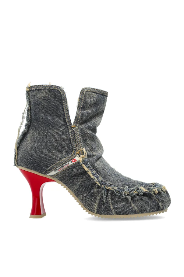 BLAU Stiefeletten mit Absatz `D-WOODSTOCK`