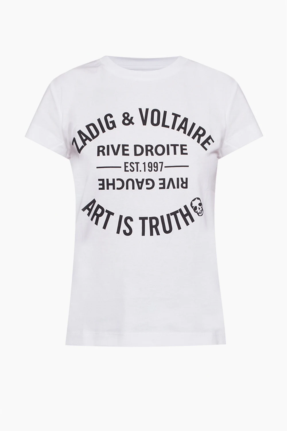 T-shirt with lettering