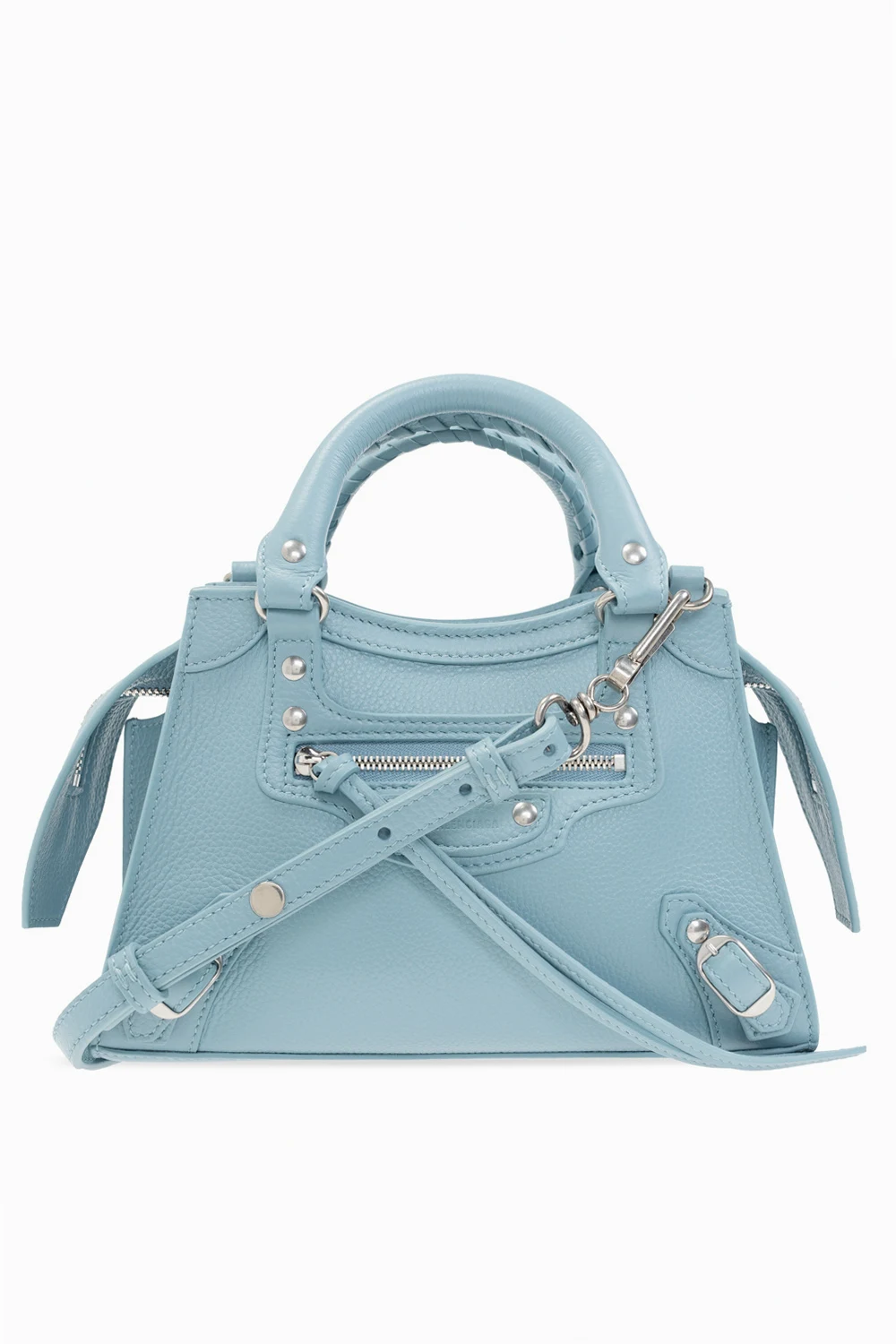 Studded shoulder bag