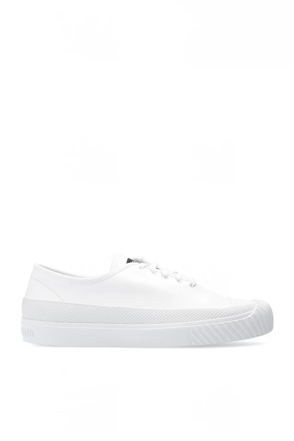 Logo-patched sneakers