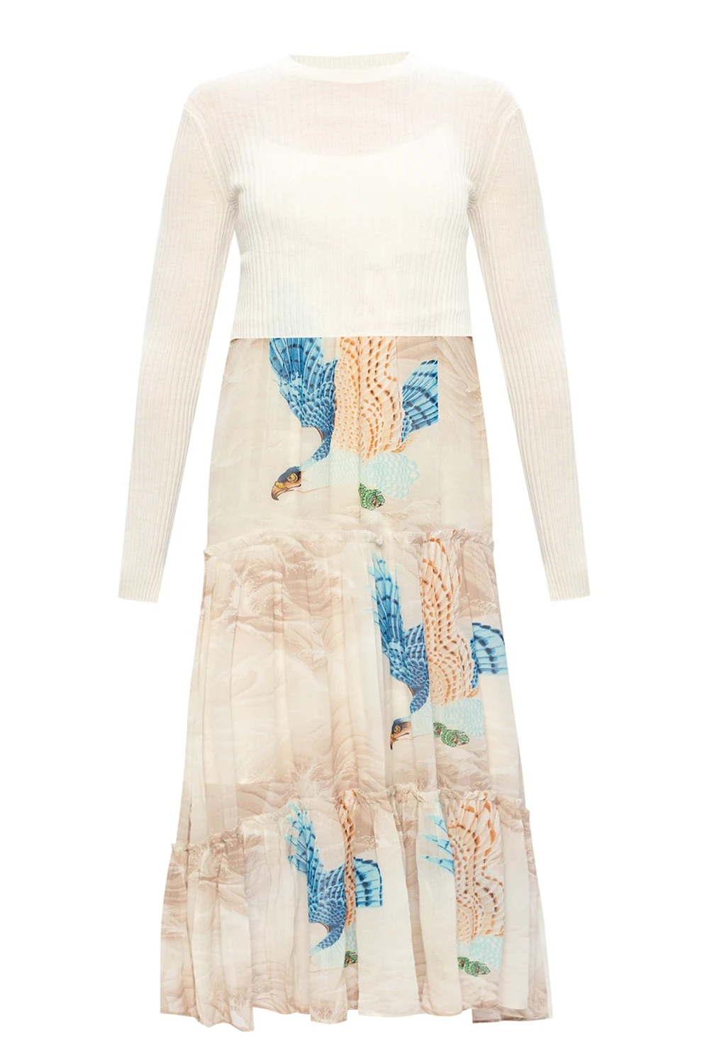 'Tilly' slip dress w/ sweater