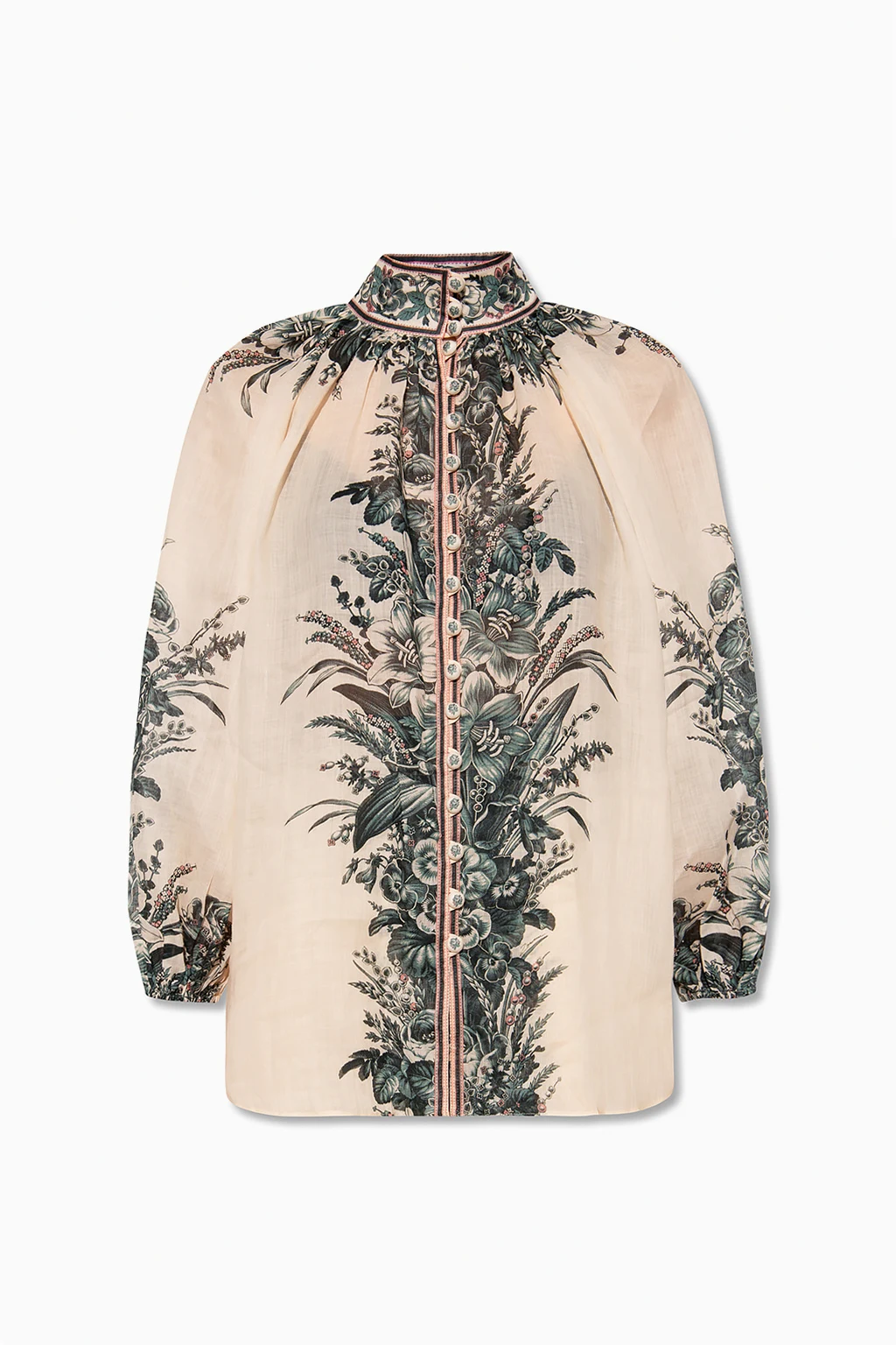 Floral-printed top