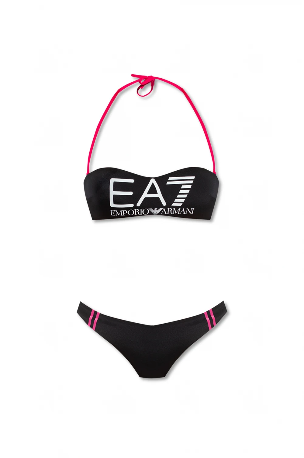BLACK Two-piece swimsuit