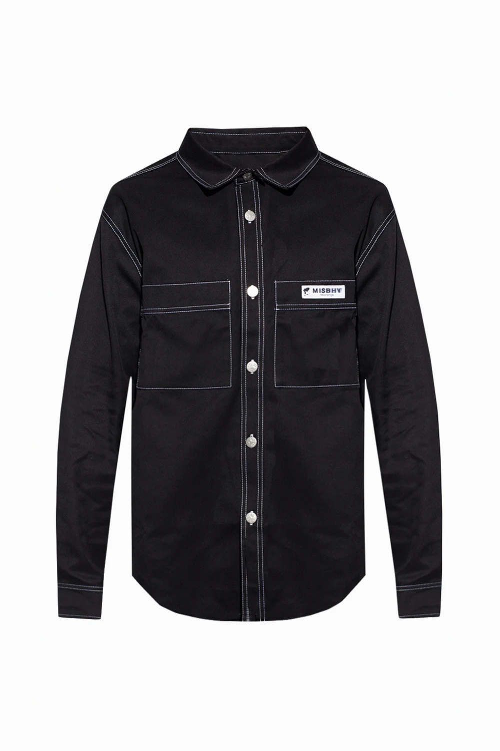 Shirt with stitching details