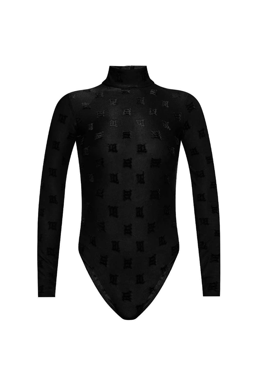 ‘Monogram’ bodysuit with logo