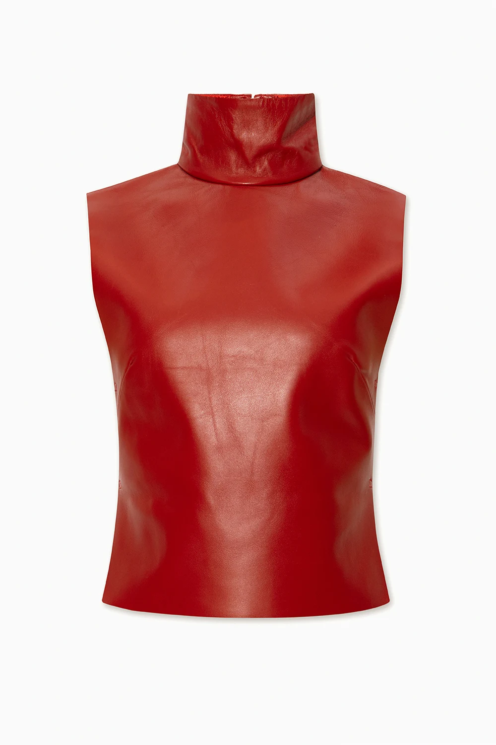 Leather top