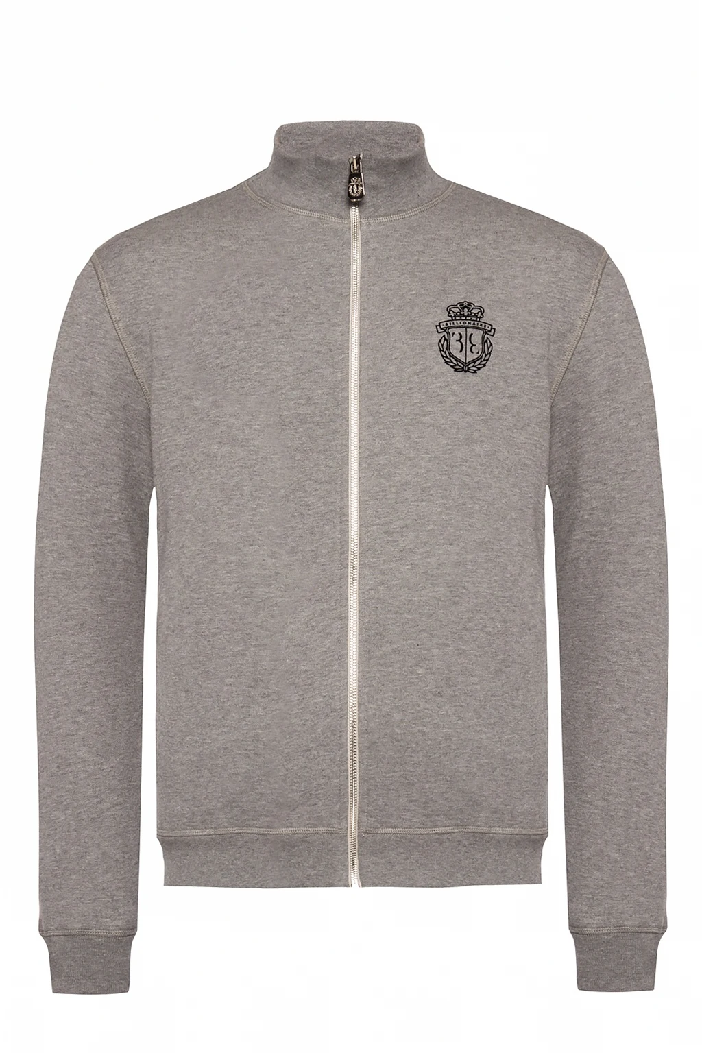 GREY Band collar sweatshirt