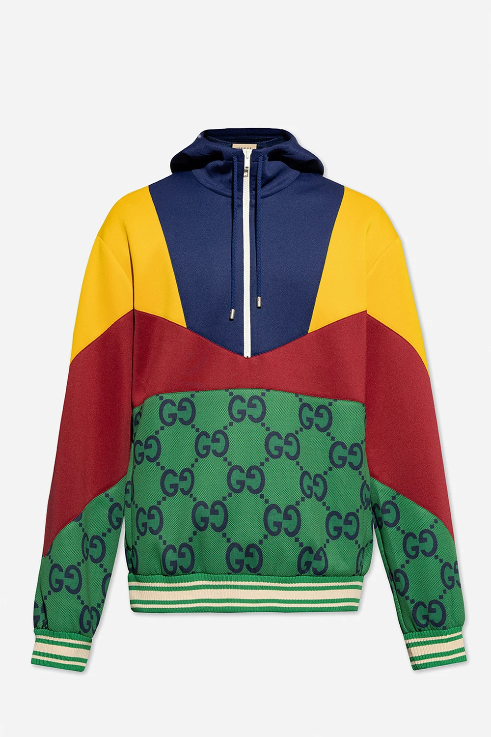 Patterned hoodie