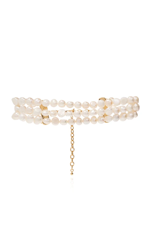 kremowy Choker ‘Nora’