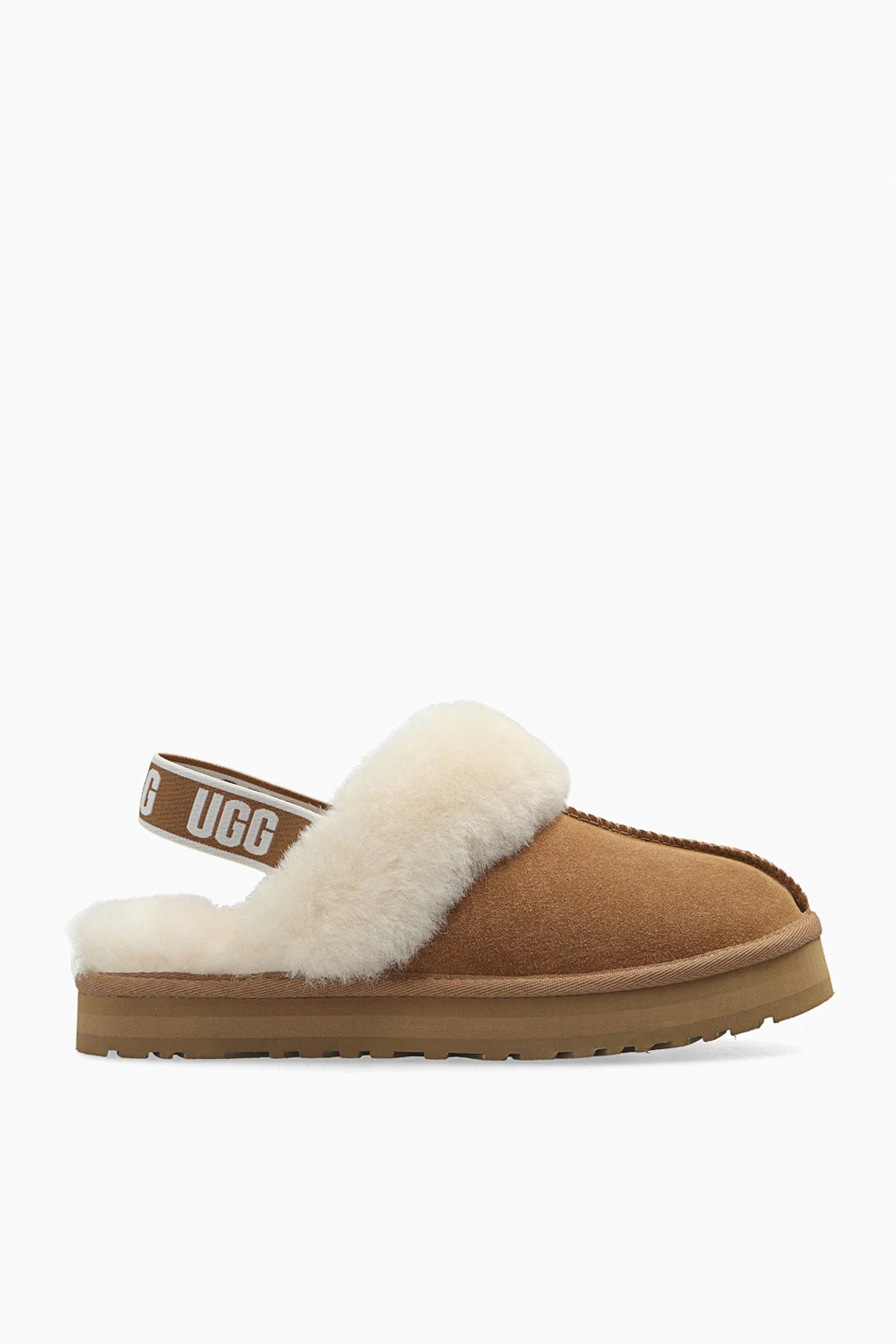BROWN ‘Funkette’ suede slippers