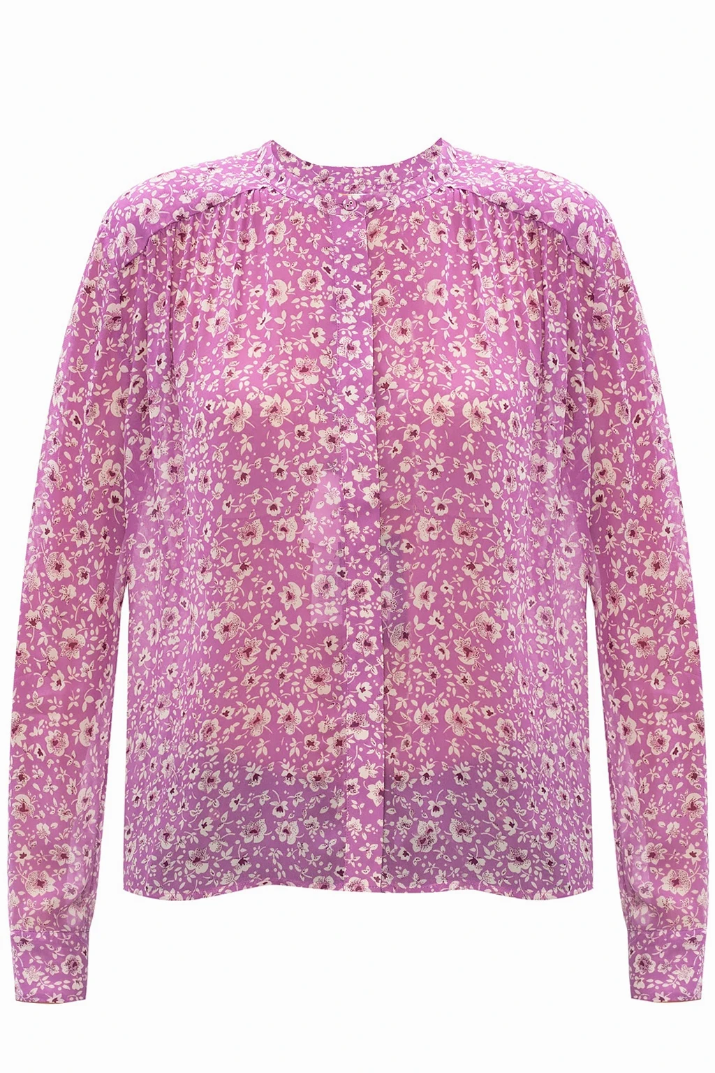 PURPLE Patterned shirt