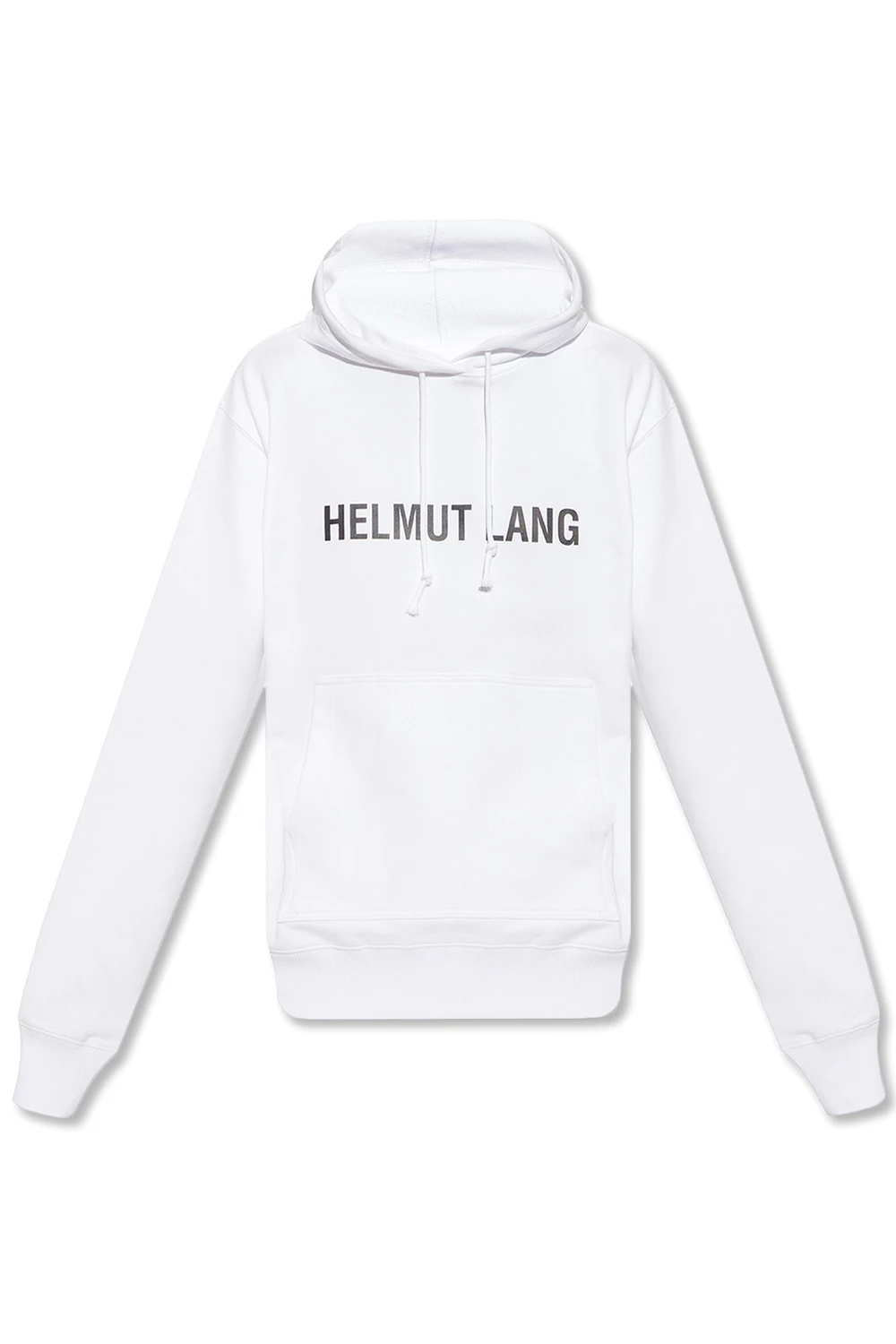 WHITE Hoodie with logo